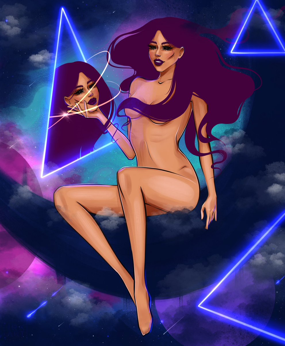 “The Inner Show” collection via <a href="/foundation/">Foundation 🌐</a> 
Me, my inner world, my imagination, my art 

I invite u to take a look, fall in love and grab 🌟
0.08 $eth reserve
#WomenInNFTs #IRKART #NFTartist 
Link 👇🏼

foundation.app/collection/the…