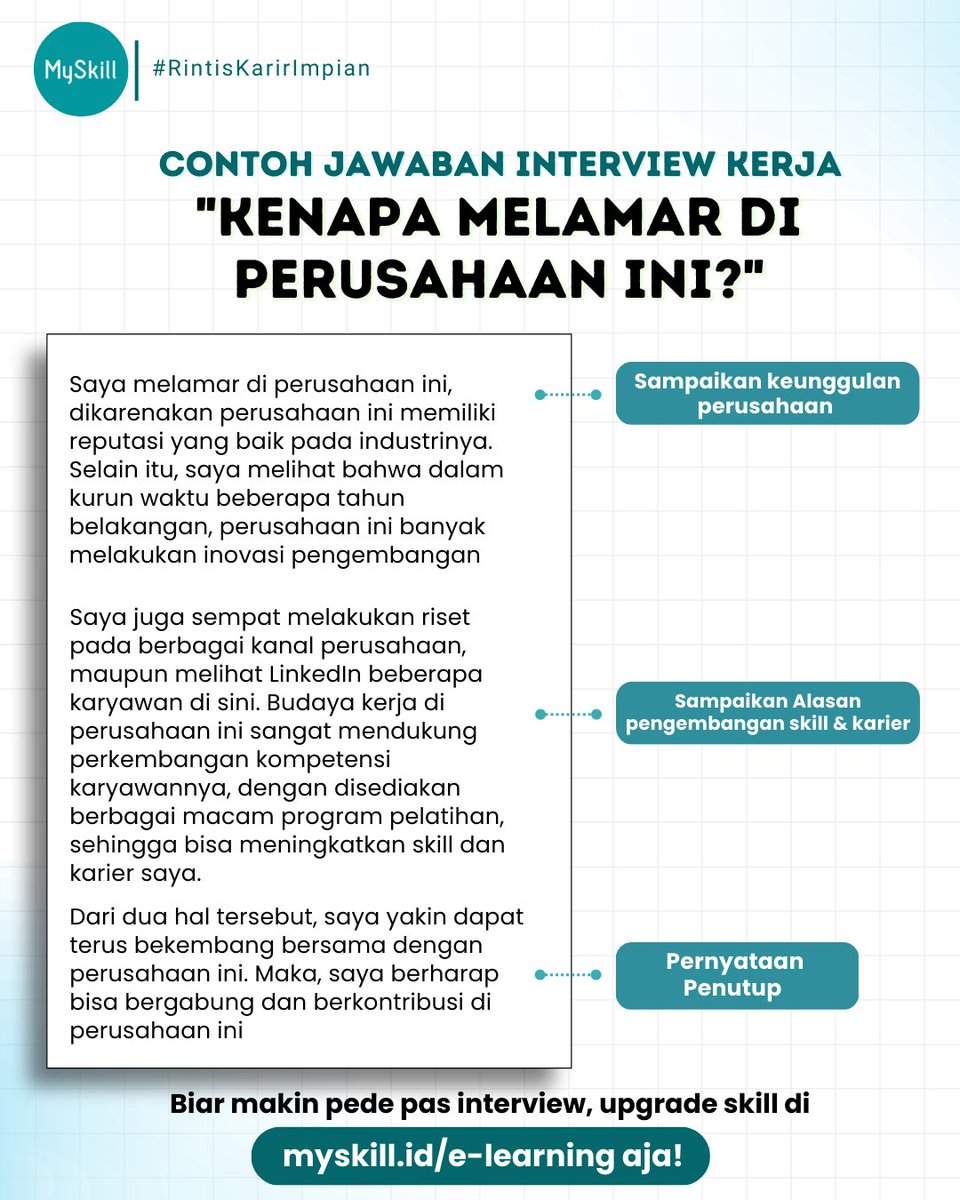Mengapa Anda Memutuskan Untuk Melamar Pekerjaan Di Perusahaan Ini Mengapa Anda Memutuskan Untuk Melamar Pekerjaan Di Perusahaan Ini