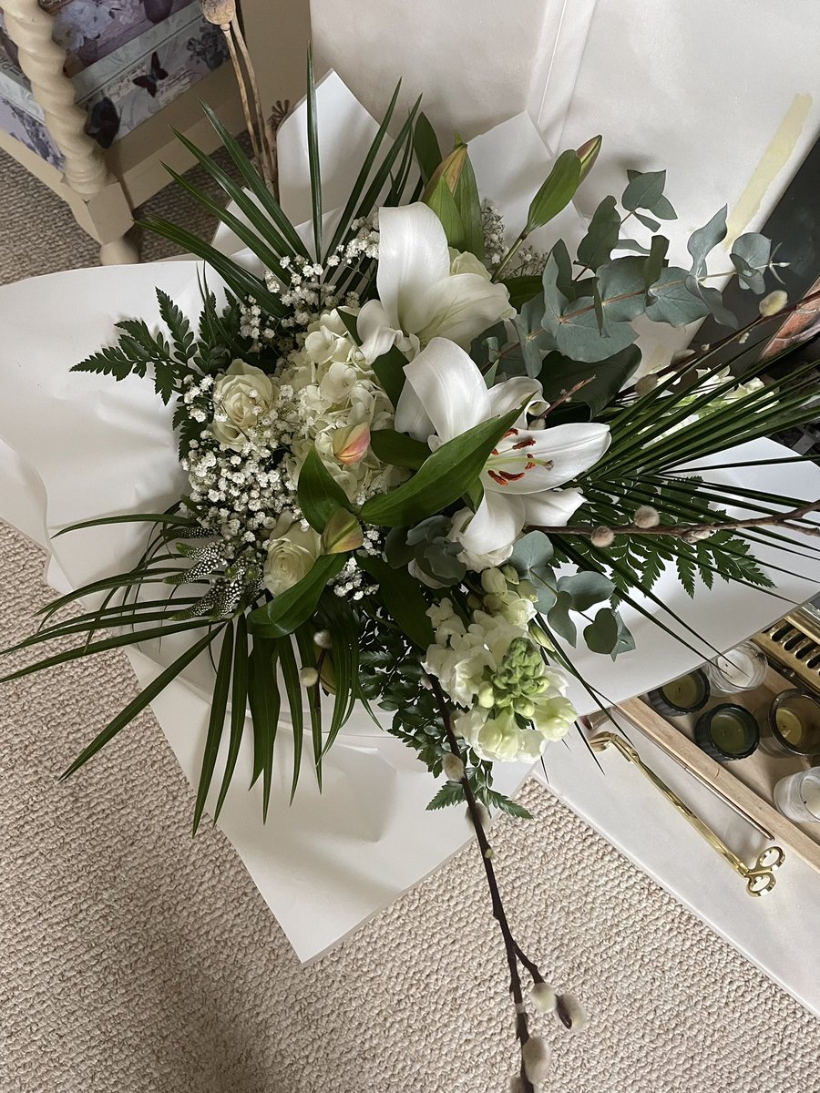 headteach's tweet photo. Thank you to @headtea40295888 and friends on Castlemilk admissions panel for these beautiful flowers #gratitude https://t.co/a0TKXljnIT