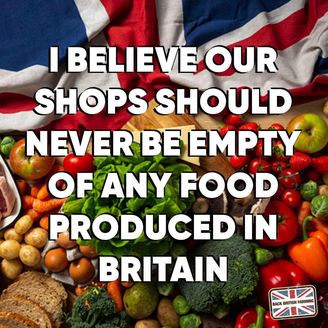 Do you agree? 🍎🥕🥦🍞🧀🍔🍳

Join us here if you think the UK Government must have a plan to make sure we always have a secure supply of British food on our shelves 👉 ow.ly/qg6650MVj8b

#BackBritishFarming