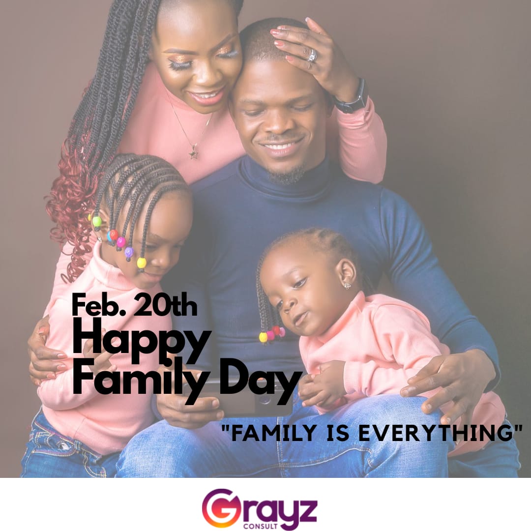 #HappyFamilyDay  

#FamilyDay #FamilyisForever #FamilyisEverything 
Ensure you find time for family ♥️