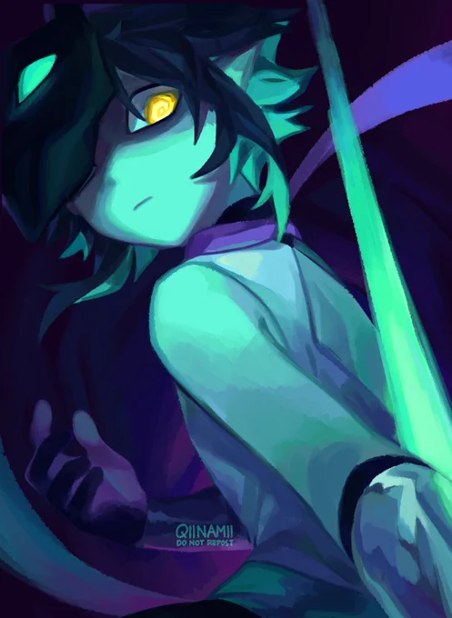 darkner xiao #GenshinImpact  #原神 #deltarune 