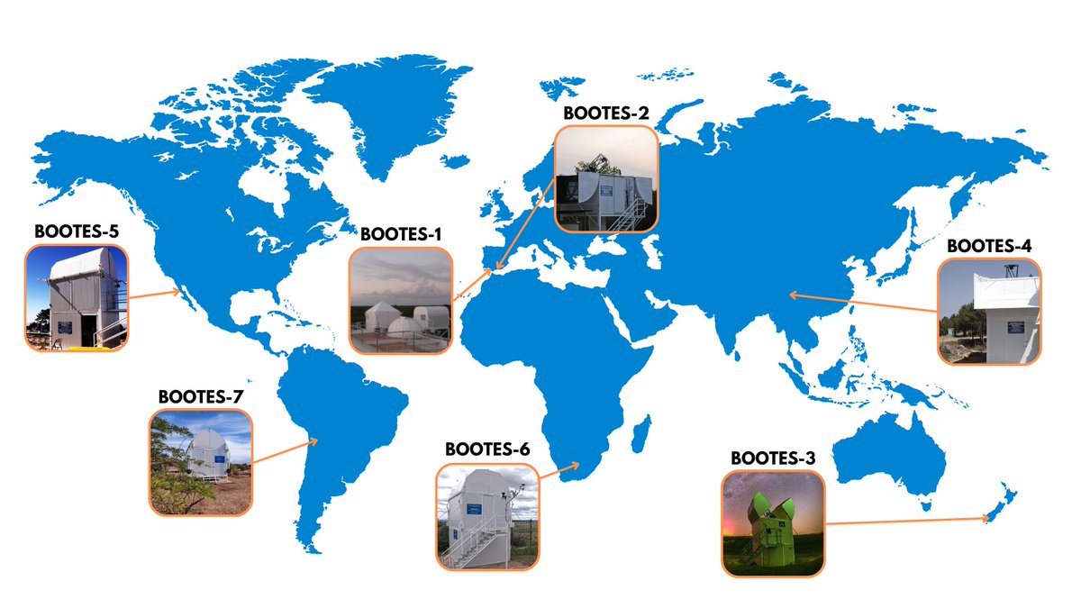 EmbEspSuiza's tweet photo. #ScienceSpain 🇪🇦🔭The Institute of Astrophysics of Andalucía @iaa_csic has completed #BOOTES, the first ever planet wide network of robotic and automatized telescopes with 7 facilites in Spain, Mexico, Chile, New Zealand, China and South Africa.
@intaespana @InfoUMA https://t.co/ojOlyQ5kXh