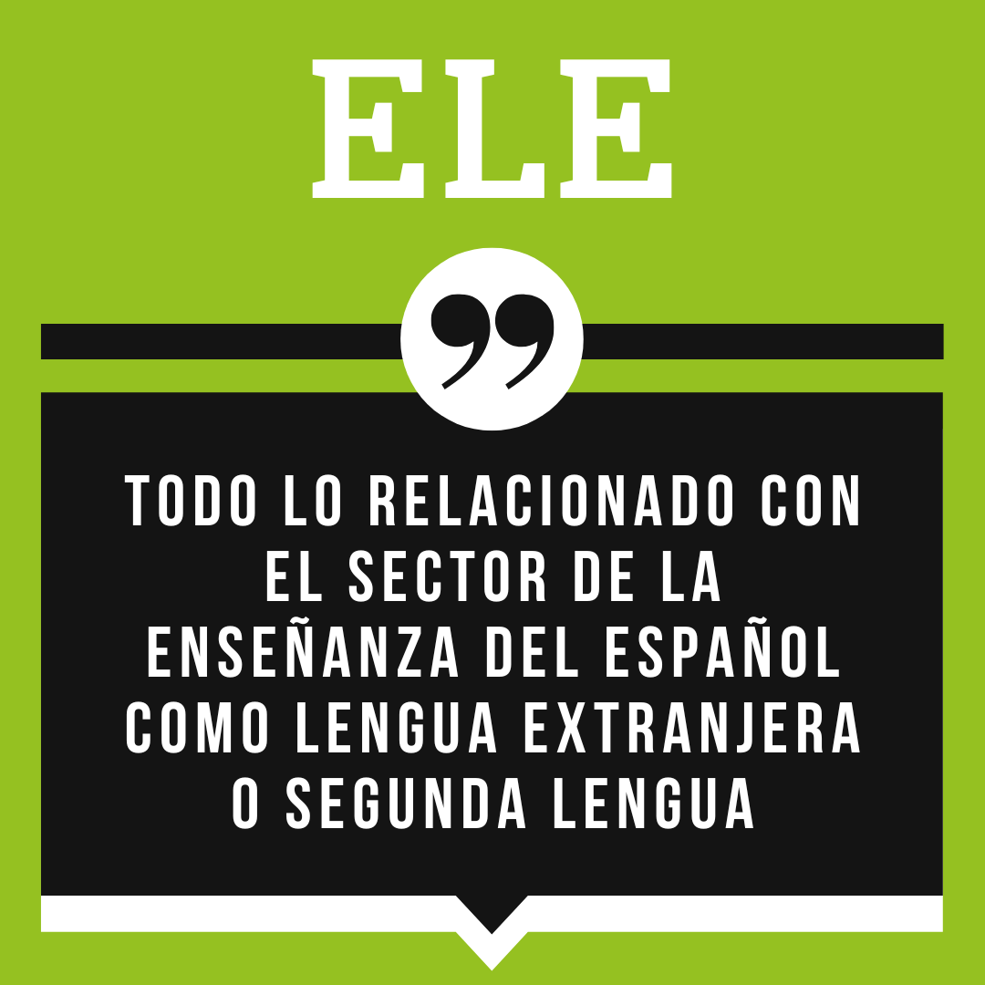 spanishincadiz's tweet photo. ¿De qué hablamos cuando hablamos de ELE? ¿Qué significan los acrónimos DELE o SIELE? ¿Qué es la formación ELE? Te lo explicamos en este artículo:
https://t.co/NGXanebl56
#profesoresELE #profesELE #enseñarespañol #SpanishTeachers #clasesespañol #clasesELE #profesorELE https://t.co/5Kk7HImoyj