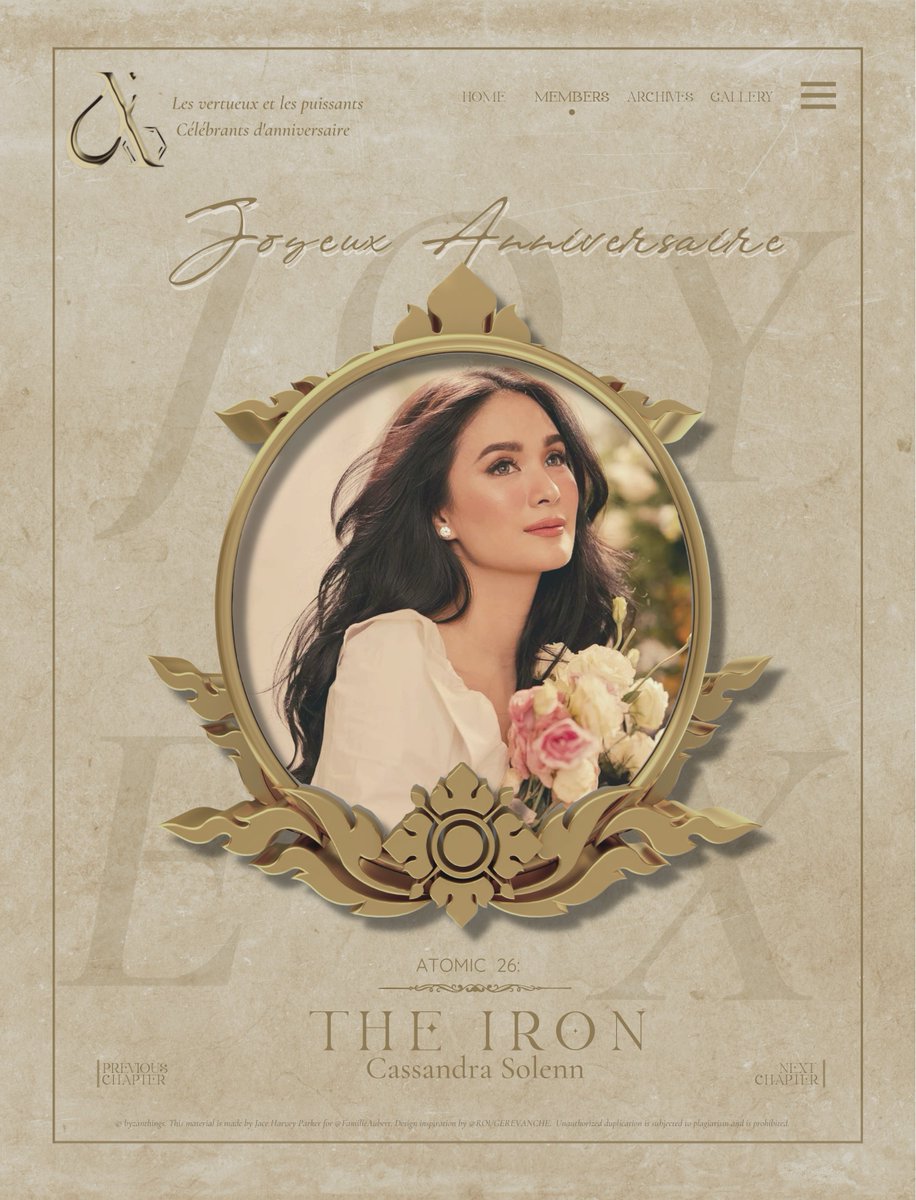 ㅤ
͏ 
͏

Joyeux Anniversaire, notre Feh! The Iron Lady of Auberts, @LADYPAEONIA! La Famille Aubert wishes you the very best! We hope this day is as beautiful as you are!
͏ ͏ 
͏

͏ ͏ ͏