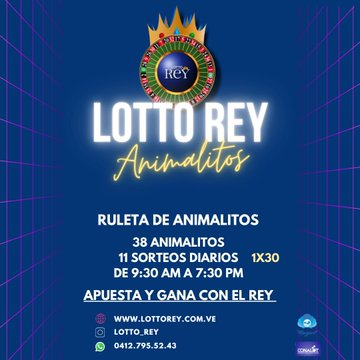 LaLupaDelDinero's tweet photo. 🗣️ Maxima Diversion Que te Trae los 11 Sorteos Diarios en #LottoRey 38 Animalitos para Apostar y Ganar 💲💲

Visitanos https://t.co/E4NhMwJnjb 🥳🥳🥳

Juego Autorizado por la #Conalot  @ReyLotto 

 #Caracas #Venezuela #Ecuador #Colombia #Peru #Chile https://t.co/VbHPWU8w0g