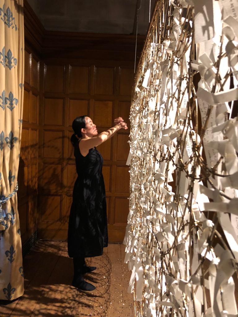 Yui Yamamoto &amp; her Two Temple exhibition: A joy to visit!

A Two Temple Place &amp; Thorp Stavri Exhibition
28 Jan – 26 Feb
Full info here: bit.ly/Yui_2TP

@TwoTemplePlace #migration #CulturalIdentity #TwoTemplePlace #hope