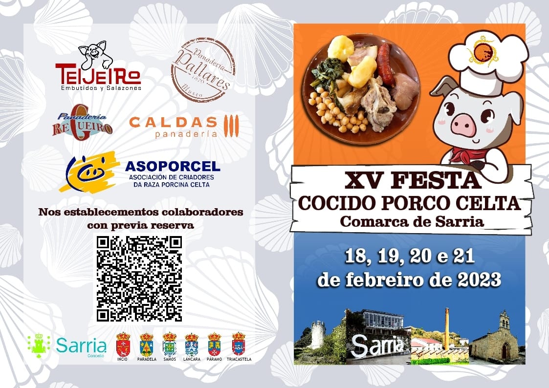 sarria100's tweet photo. Excelente éxito no comenzo das Xornadas do Cocido do Porco Celta da Comarca que se están a celebrar ata o martes 21 de febreiro. Tanto en reservas de cocido nos restaurantes como na degustación de tapas nas cafeterias-bares colaboradores.
https://t.co/HG2LdR6frv
#Sarria100 https://t.co/HEfxPQPU7n