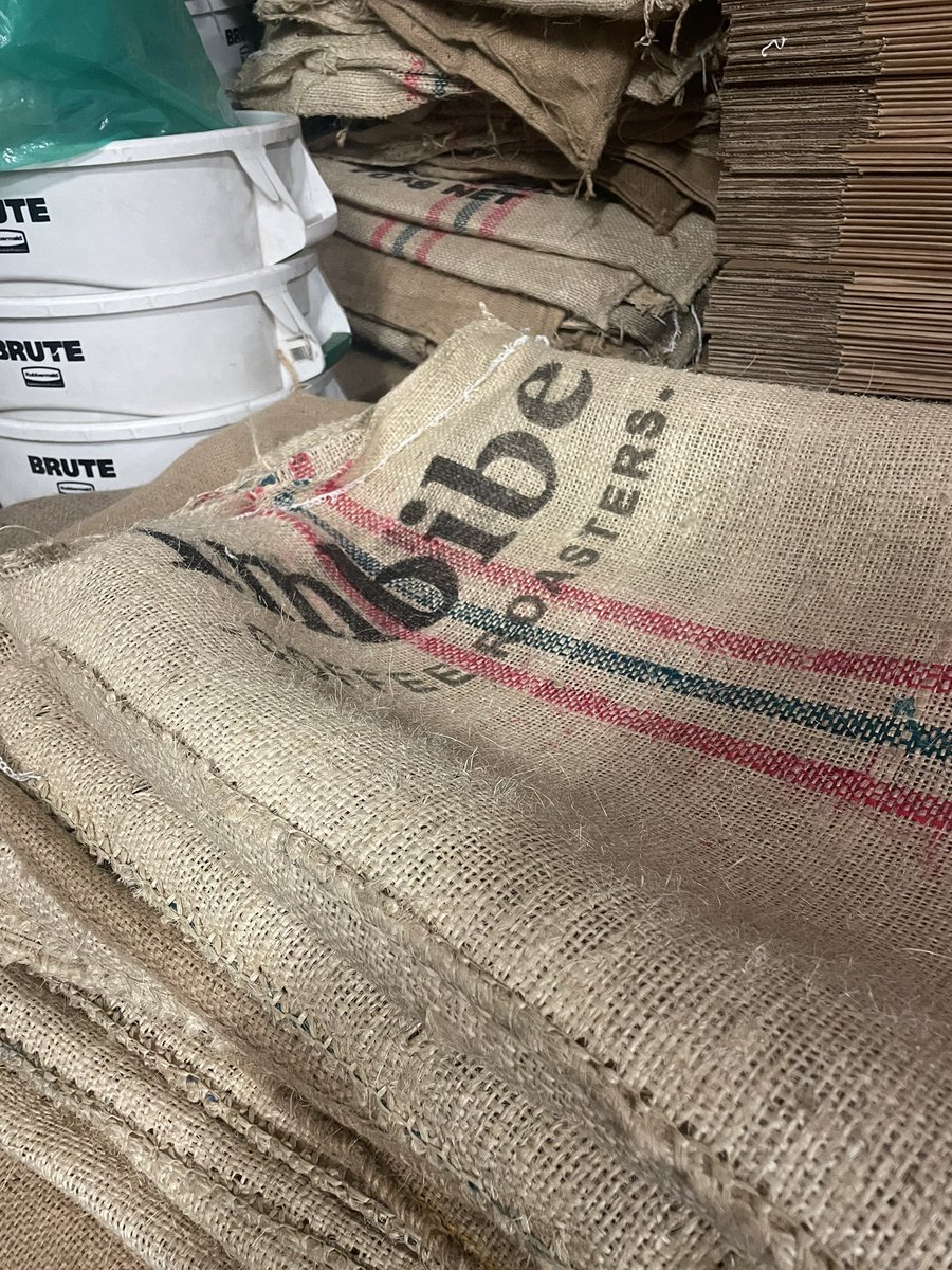 Lot of coffee sacks that we’re giving away for free if anyone fancies them. It’s strictly collection only. If you’ve any interest email us at info @ imbibe. ie and let us know how many you’d like!
