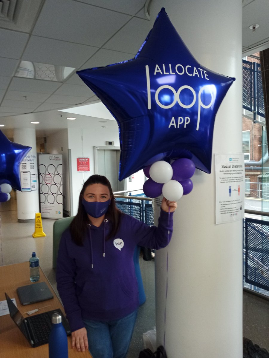 CarolCh26497294's tweet photo. @BelfastTrust @PaulaForrest11 @DouthartSinead @loumillglen @Paul_d1989 supporting the launch of allocate loop. #rvh https://t.co/IVJGuk3GgU