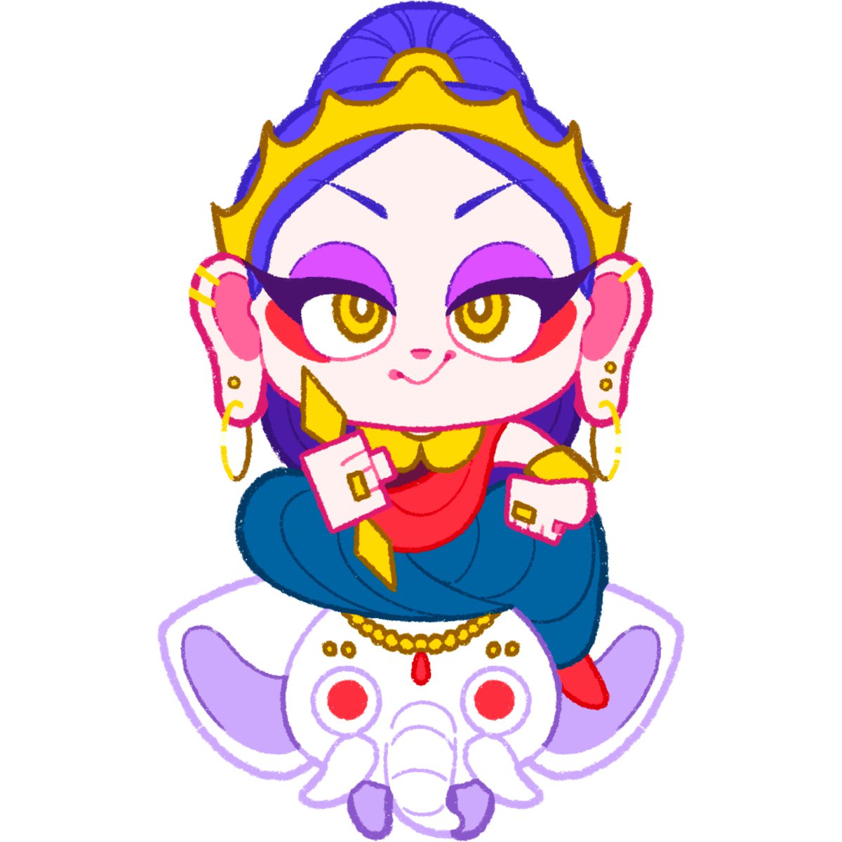 「不動明王/阿修羅/千手観音/帝釈天 」|KeyCHi🐱のイラスト