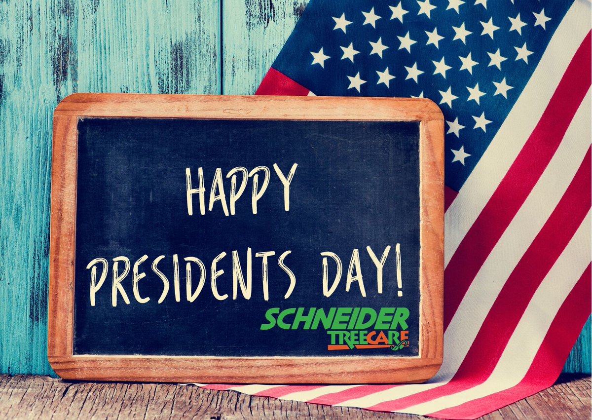 This Presidents Day, we recognize our principals - Kurt and Erich Schneider and Luther Marchant for their leadership of our company. Their actions have always inspired us to dream more, learn more, do more and celebrate the triumph! #PresidentsDay #SchneiderTreeCare