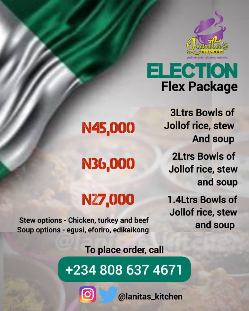 Stuck your fridge with food for this election period o.
Take hold of this flex package now.
#lanitaskitchen #Elecciones2023 #foodbaby