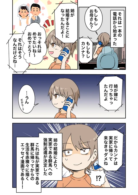 群馬で漫画描くことになった話1/2