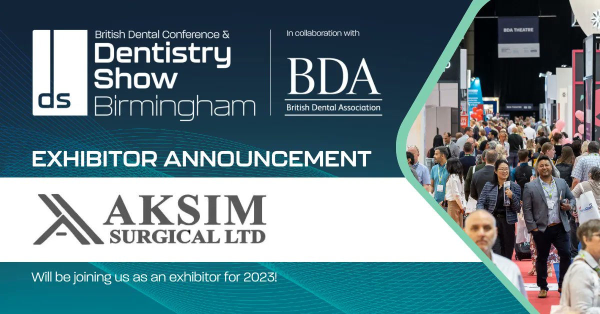Dentistry Show Birmingham and London on Twitter "New Exhibitor