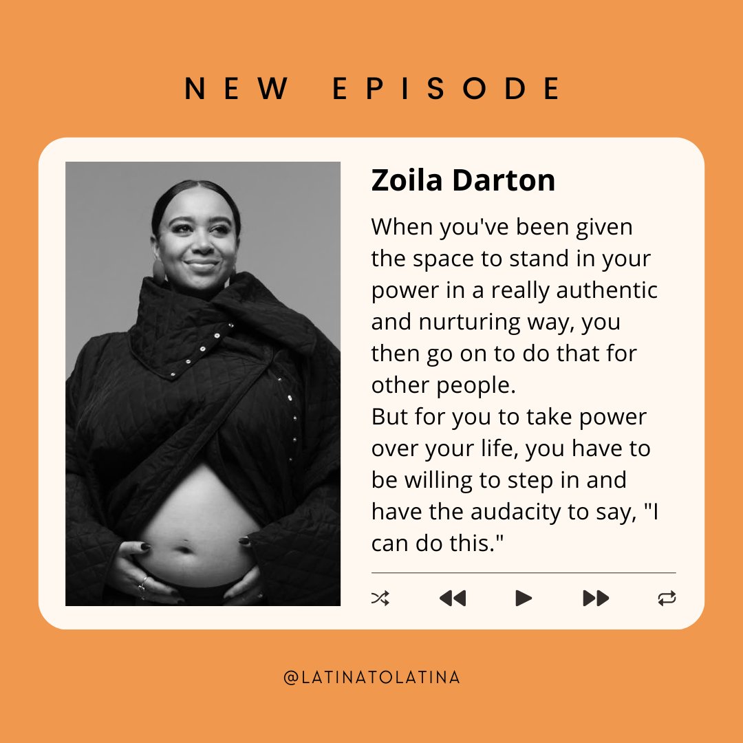 🔆 NEW EPISODE FT. @zoiladarton Zoila launched her own creative agency, and reflects on how she secured her first clients, time spent building Word Agency before she started making money, and the secrets to great brand campaigns. pod.link/latinatolatina