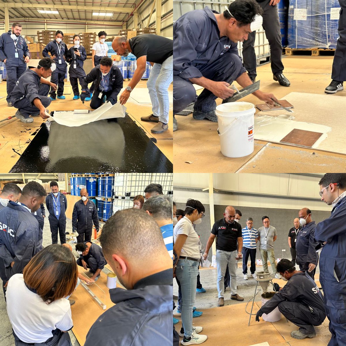 SpECfze's tweet photo. It is a wrap for the Day 2 of #SpECDistributorTraining
Today, we focused on product applications and product testings to make sure that our customers have the right knowledge and tools to use SpEC products.

Elia Kazan Shafeek Ali

#SpEC #DistributorTraining #ConstructionChemical https://t.co/k9qBMsS6BY