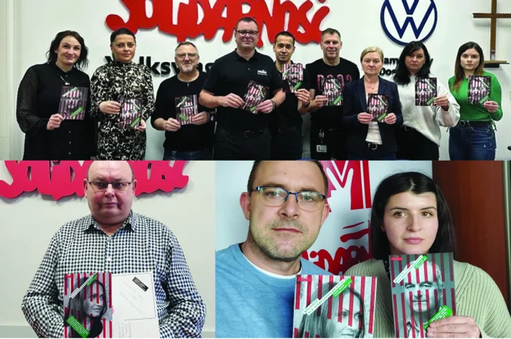 sali_darnast's tweet photo. 🇵🇱 The Polish trade union NSZZ #Solidarność started a trade union action in support of imprisoned trade unionists from #Belarus ⬜️🟥⬜️, demanding their release - https://t.co/AIq6j1kMyJ
#Salidarnast #BKDP https://t.co/EzNbHZTmvU