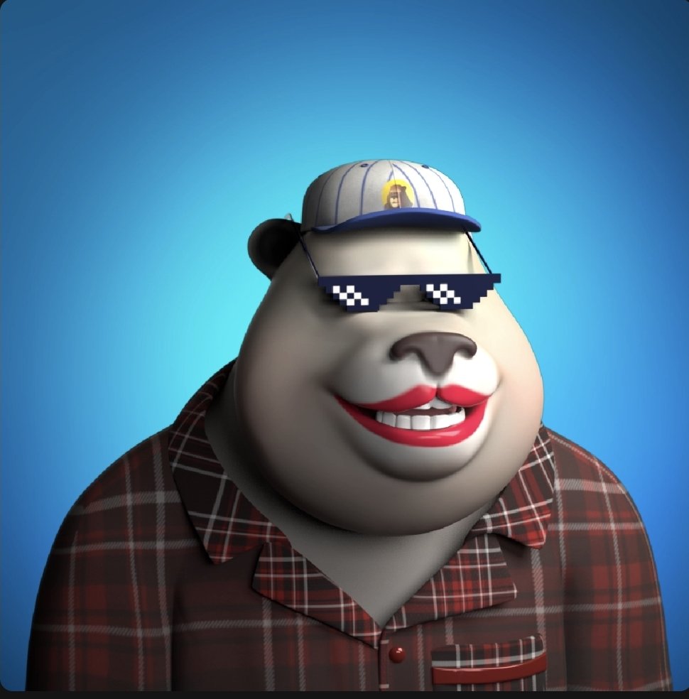 My first og bear...she is magnificent🤩😍🥰🥰<a href="/ogbearsNFT/">OGBears | P2E Metaverse</a>