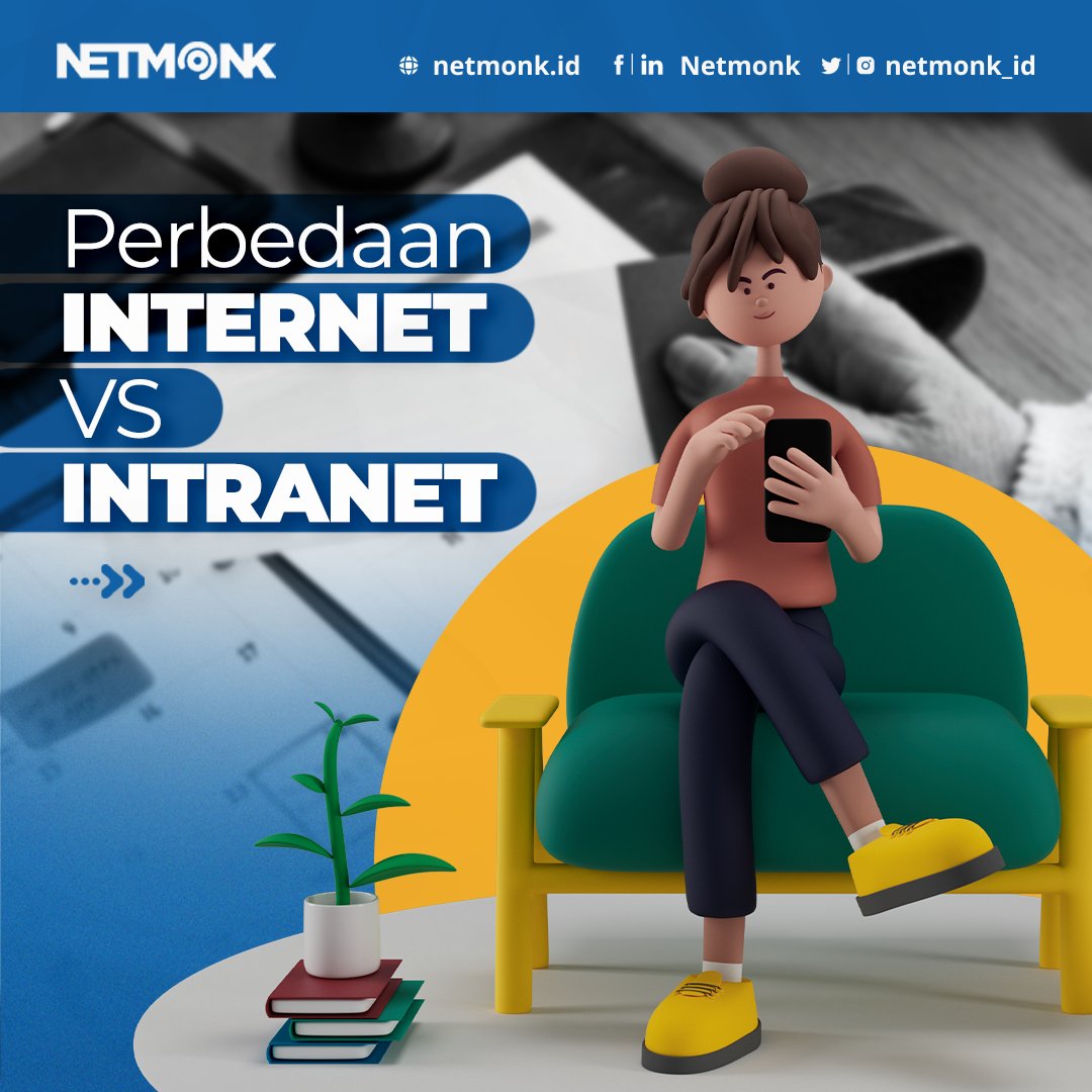netmonk_id's tweet image. Hai Sobat Netmonk!

Singkatnya, perbedaan internet dan intranet bisa dilihat dari ruang lingkup penggunaannya. Untuk tahu lebih banyak lagi, simak penjelasan di atas ya Sobat Netmonk!😄

#internet #intranet #Netmonk