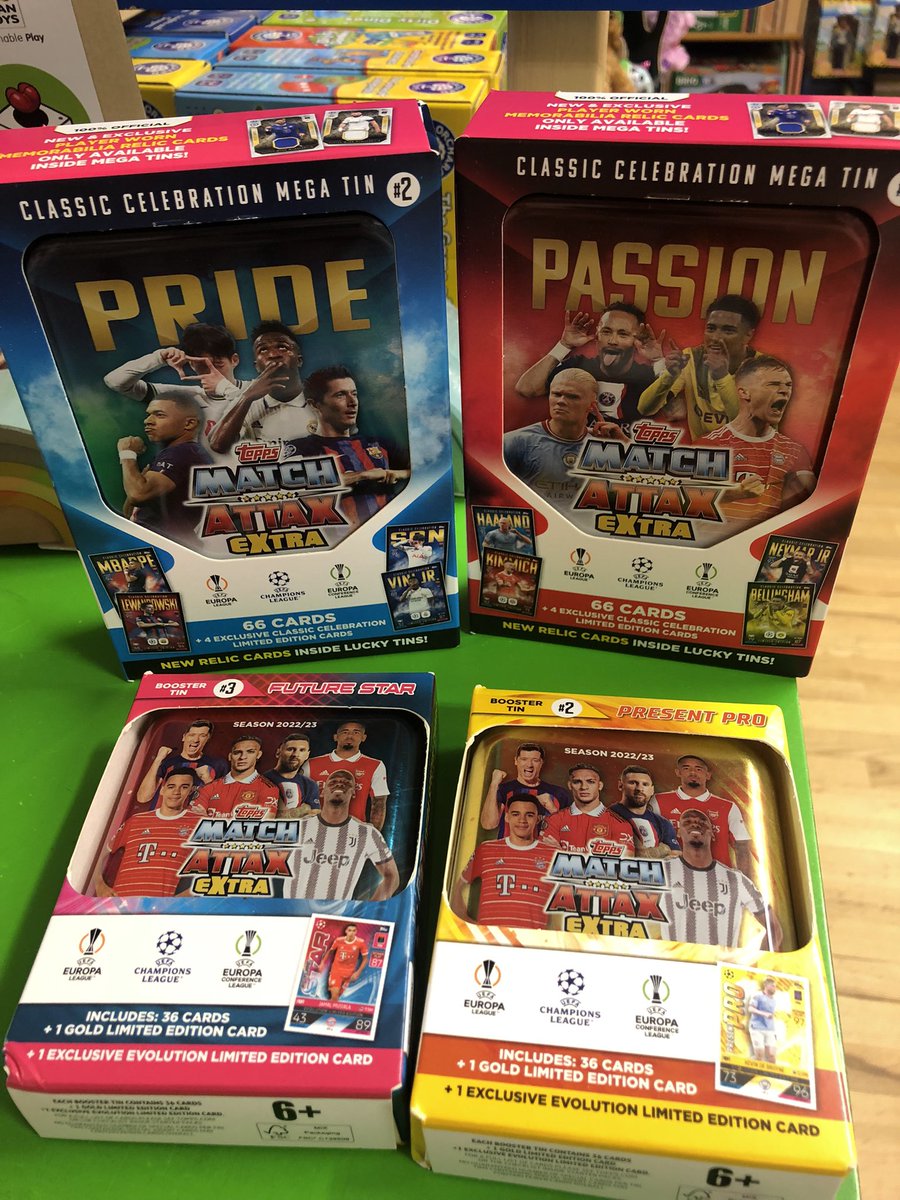 We finally have Match Attax back in stock! Spread the good news ⚽️😊 #matchattax
