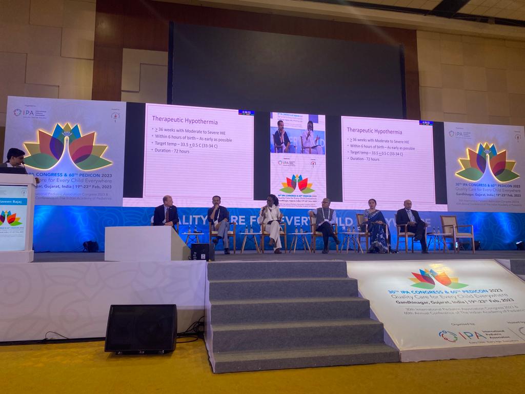 BellNellieTayo's tweet photo. Doing my part in representing SL at the 30th IPA conference in India #Pedicon2023 #IPAPedicon2023 #birthasphyxia @IPAWorldorg @DembyAustin @joylawn @Babs66910893 @ofovwegabriel @mohs_sl #PASL https://t.co/3myrDbxEHy