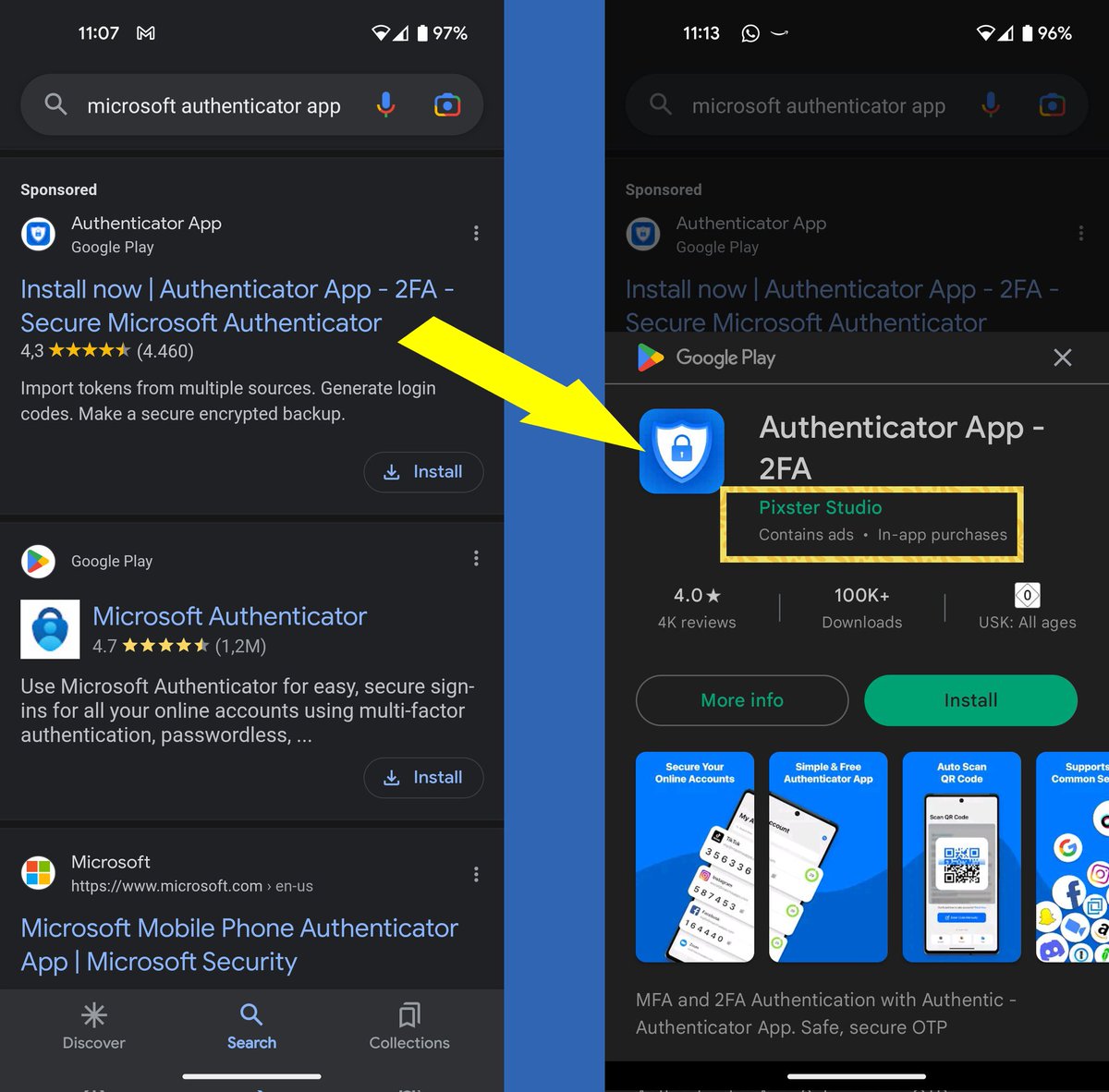 codepo8's tweet photo. I talked about app stores are a massive step back in software distribution that favours the publisher over the user. The argument is that the web is unsafe and curated stores are protecting users. Except when they pay enough. 
https://t.co/15PkO6An3Z https://t.co/0xw6dDMOxV