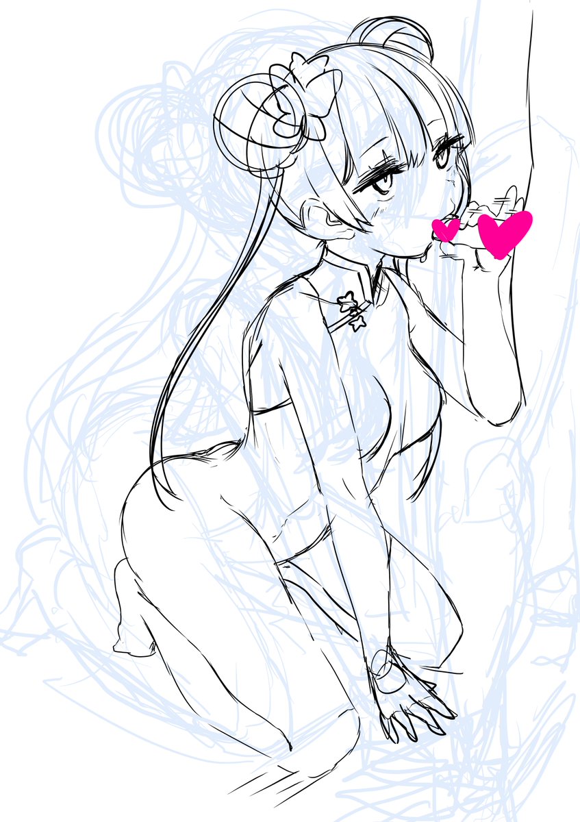 ブルアカ
カンナ サクラコ キサキ (ラフ) 