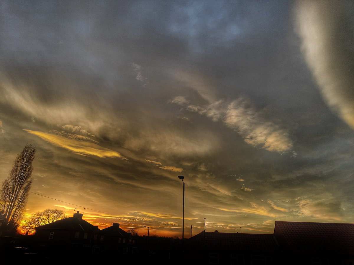 Dramatic sky last night #sunset #sky #sunsetphotography #nature