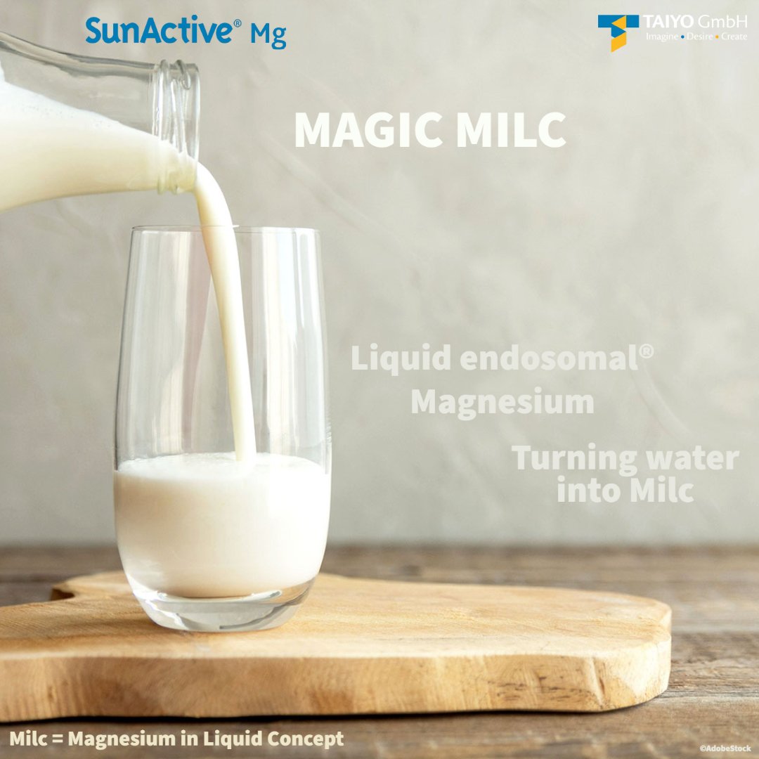 TaiyoGmbH's tweet photo. What is endosomal® magnesium? 
Magnesium is an essential mineral with many health benefits. But magnesium has a bad taste and the supplementation with soluble magnesium salts often causes side effects such as diarrhea. https://t.co/Ws7m6gDUlt