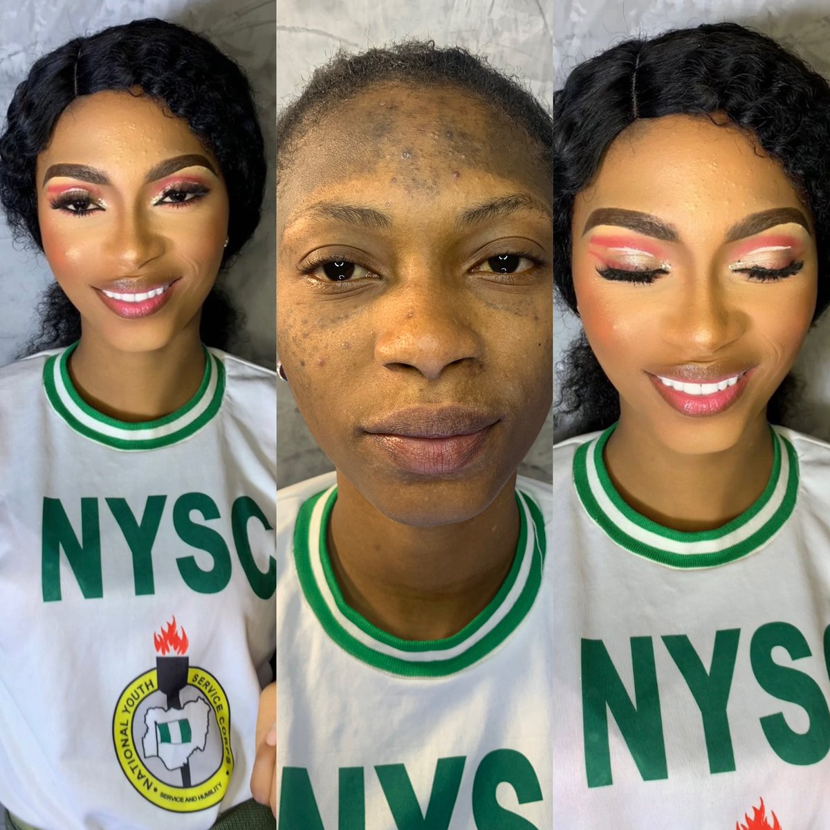 bethglams's tweet image. E kaaro dede omo kaaro ojire 
I make magic happen 
I’m on IG as bethglams, Patronize and refer🙏
#connectibadan #nysc #makeuplooks