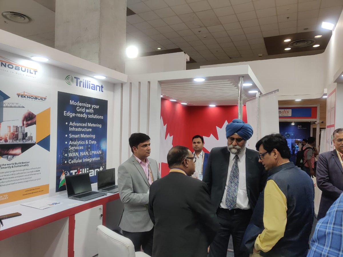 Another successful day 3 for Canadian companies at <a href="/ElecramaLive/">ELECRAMA</a>. #Canadian companies interact with CMD Mr. Dhillon from Power Finance Corporation <a href="/pfclindia/">Power Finance Corp.</a> <a href="/survalent/">Survalent</a> <a href="/sarojmishraTC/">Saroj Mishra</a> <a href="/TCS_SDC/">Trade Commissioner Service</a> <a href="/TradeTeamIndia/">TCS in India</a>