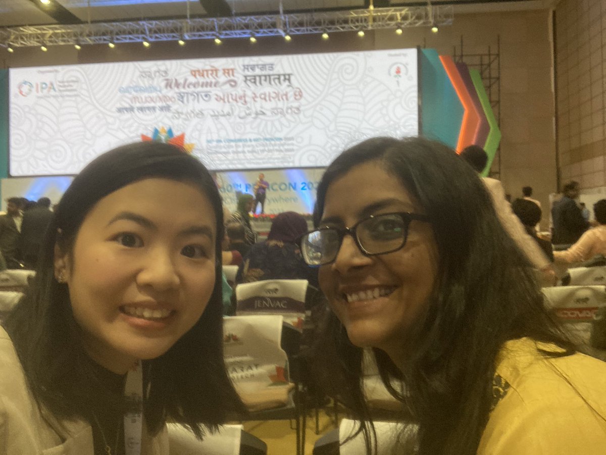 My first time in #India - having a great time at <a href="/IPA_Congress/">30th International Pediatric Association Congress</a>!

I'm here with my colleague <a href="/SHALINItlrhsea/">SHALINI GARG</a>, Editor in Chief of <a href="/LancetRH_SEAsia/">The Lancet Reg Health-Southeast Asia</a>. Please come and say hi!