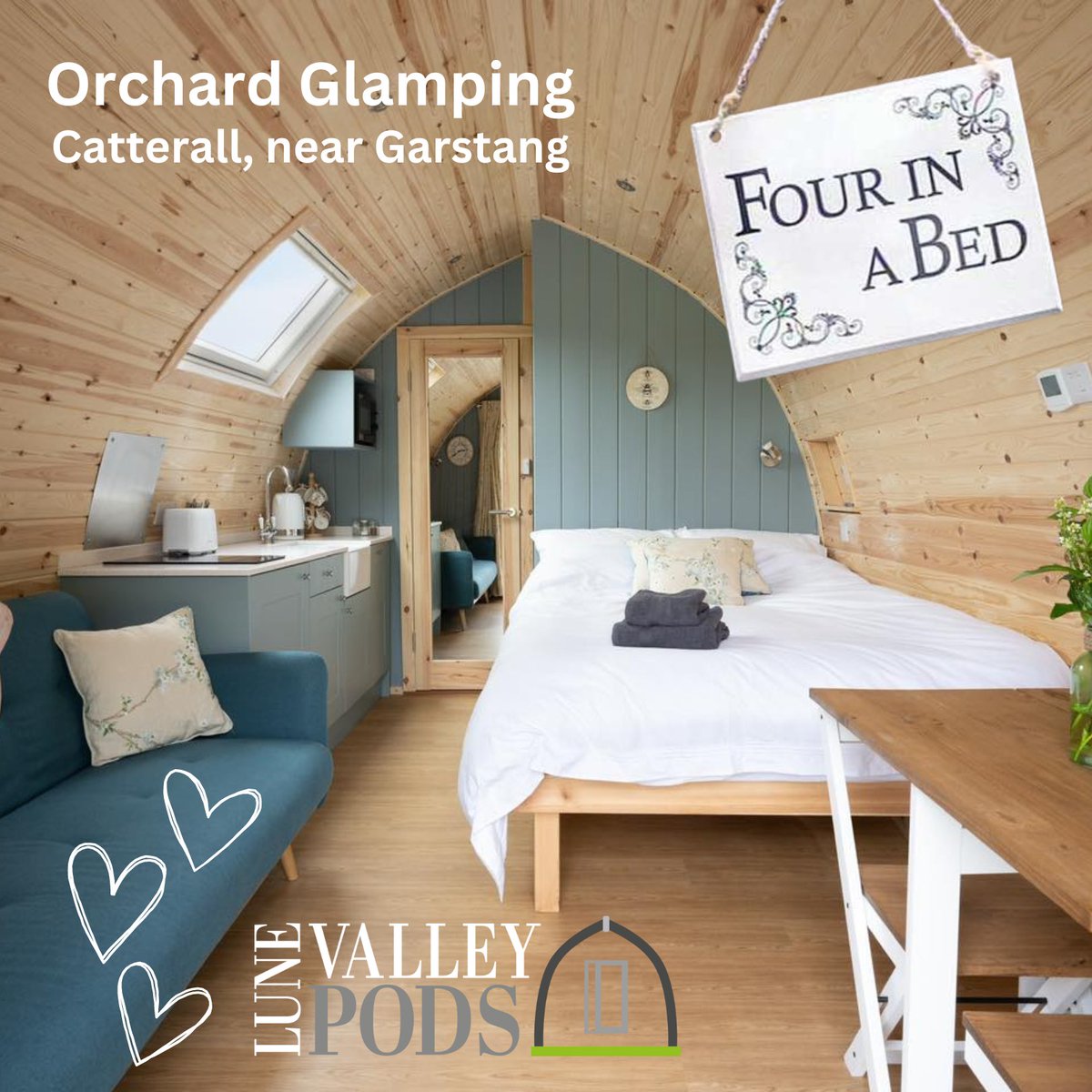Don’t miss the #LuneValleyPods showcasing tonight on Channel 4's FOUR IN A BED at 5pm!! 📺

#FourInaBed #Channel4 #TV #FilmingLocation #Glamping #GlampingPods #GlampingLife #LVP #LuneValleyPods #LuxuryVisionPerfection