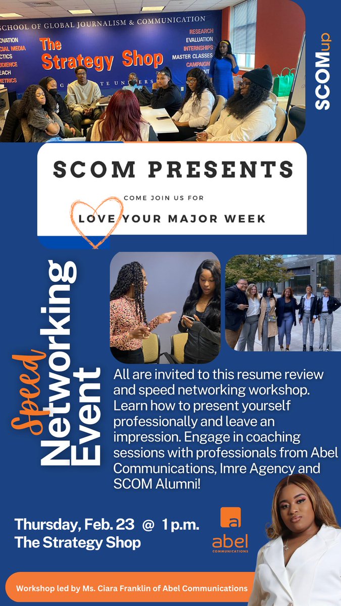 MSUStrategyShop's tweet image. Morgan's Strategic Communication Department: #SCOMUP