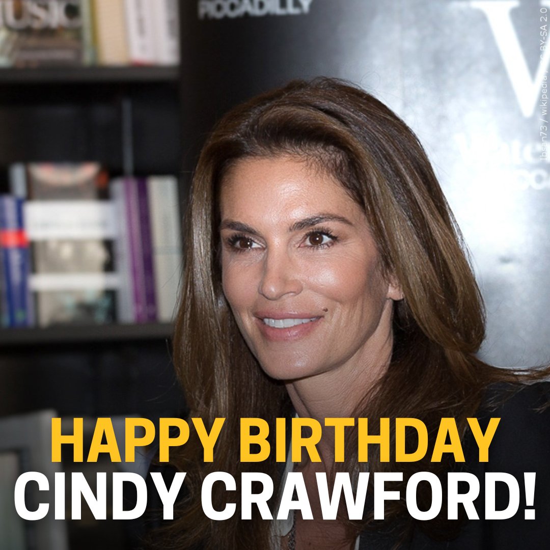 Happy Birthday, Cindy Crawford! 