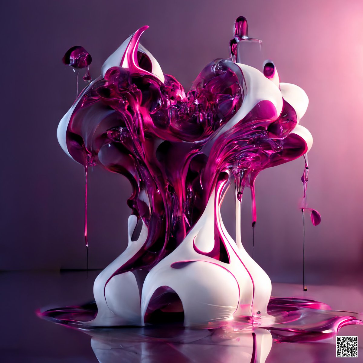 "Momentum" besides being the title is also how we chose to describe this piece and all others from the collection.

<a href="/D2Fly11/">D2Fly</a> created a series of moments, thoughts, ideas, change, and feelings, translated into visual generative manifestations that hopefully inspire!