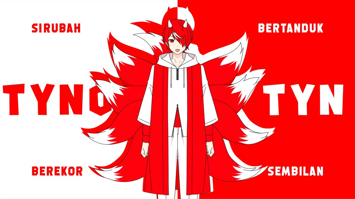 tyno__tyn's tweet photo. Halo Genk!!

Perkenalkan Gwa Si rubah bertanduk dan berekor sembilan. Salam Kenal Genk!

#vtuber #vtubers #vtuberid #vtuberind #idvtuber #vtuberindonesia #vtuberdebut #vtuberindonesiadebut https://t.co/YZcql9NIe9