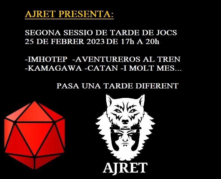 Aquest disabte 25 de 17h a 20h serem al espai jove kesse, Paseu a jugar.