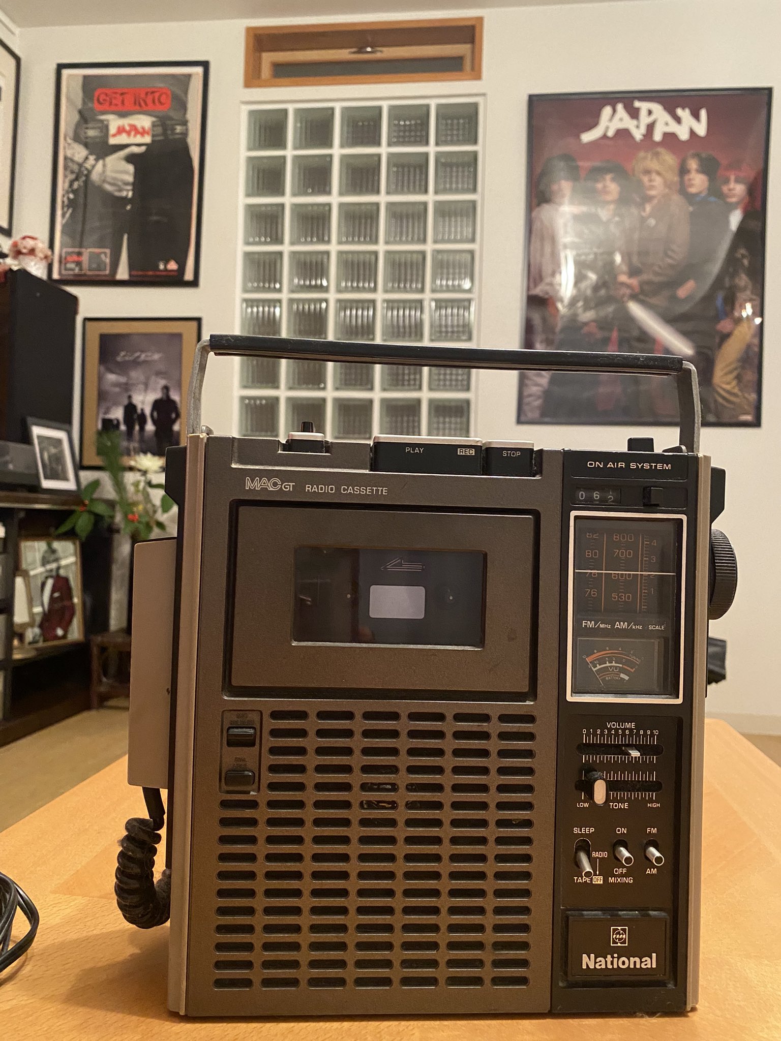 KK on Twitter "istevejansen My first radio cassette player with mic