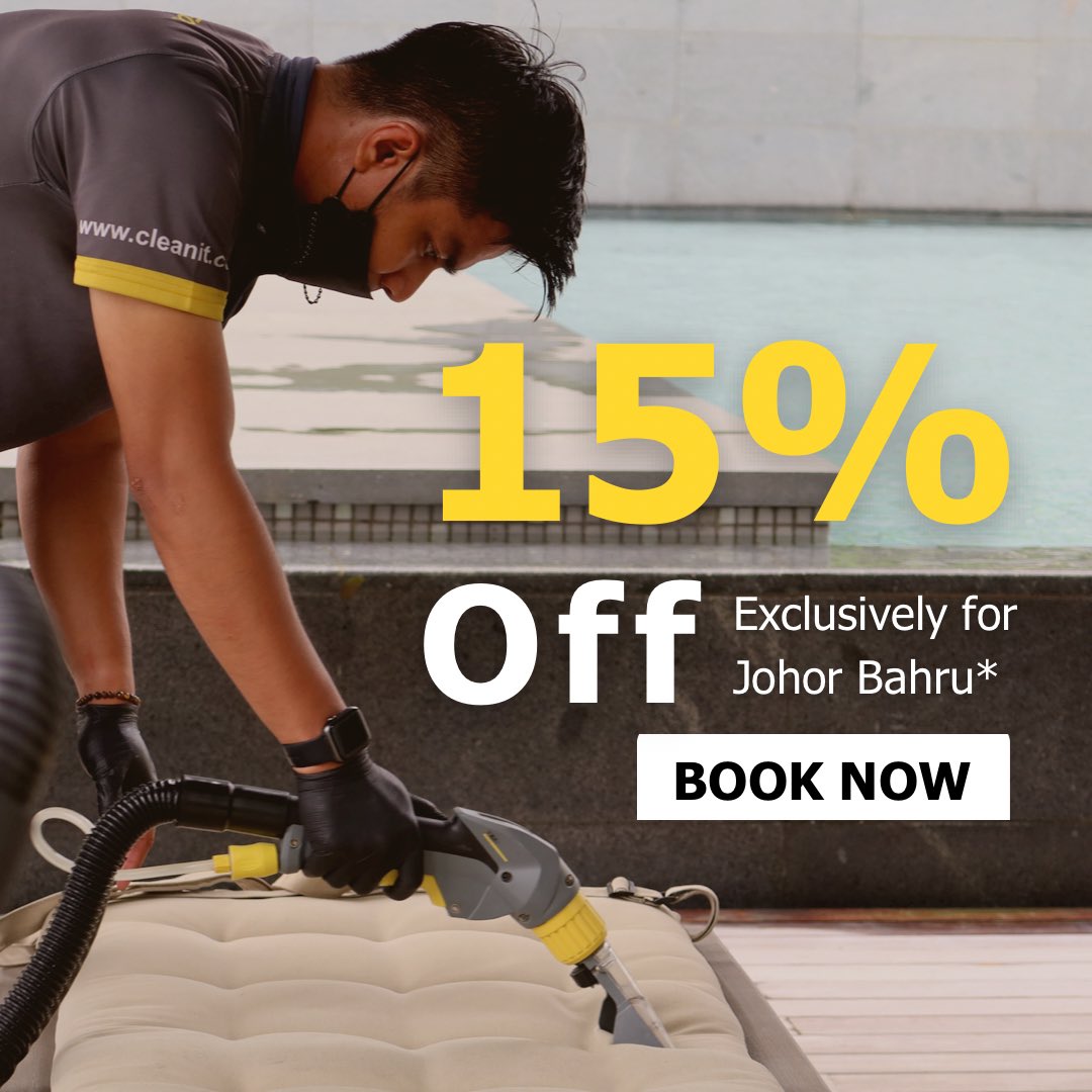 CleanItMY's tweet photo. Ready to #bringcomfort to Johor Bahru. Let's get to work! 🤟

Our signature deep cleaning sessions are now available in Johor Bahru! WhatsApp us for a quote and to book an appointment: +60 3 4288 4732 https://t.co/cQBRNFdySo