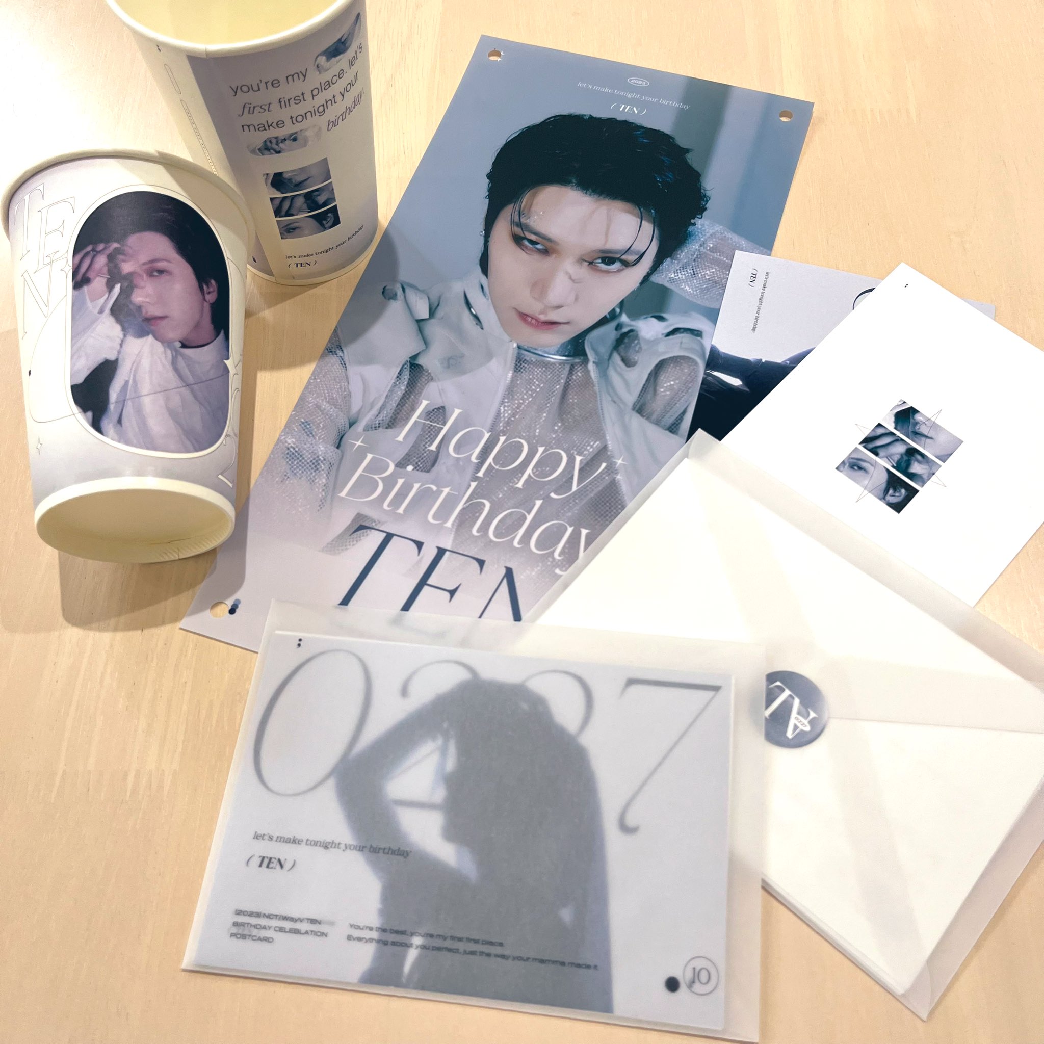 WayV テン　birthday センイル　トレカ　ポーチ　セット WayV テンbirthday センイルトレカポーチセット