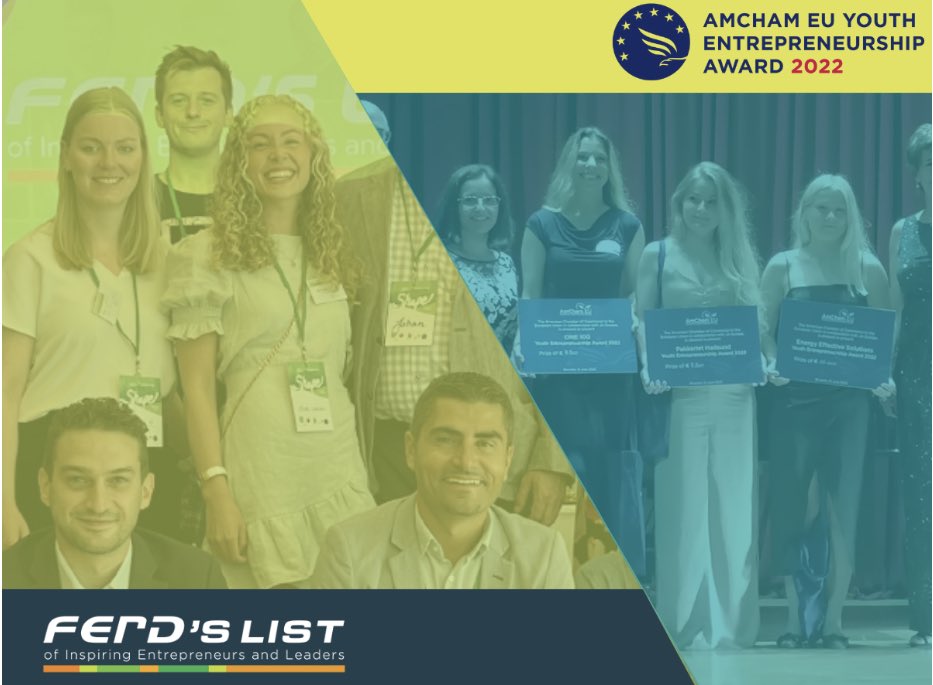 Apply or nominate a JA alumni for the FERD’s List - an initiative of JA Europe and JA Alumni, to recognize inspirational young entrepreneurs and leaders who achieved outstanding results in their lives after the JA experience. ferdslist.org/2022/12/16/cal…