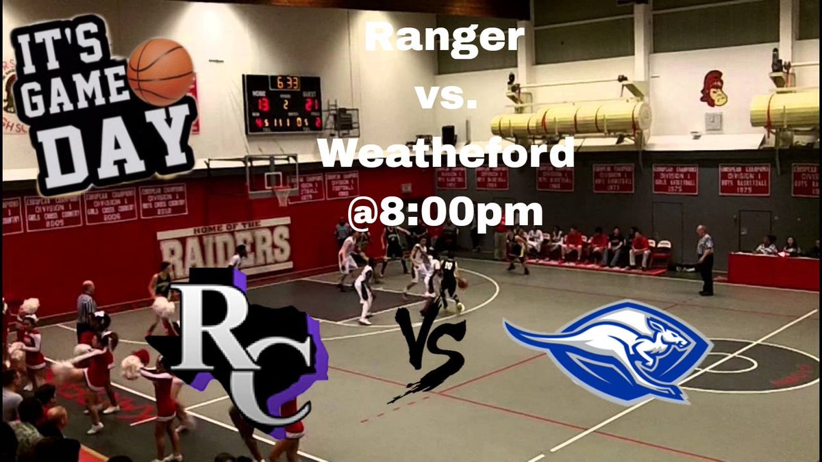 Ranger vs. Weatherford / NJCAA Boys Basketball 
🗓 On Monday,Feb.20.
🕖 8:00 PM EST
📺 bit.ly/3XIwSya  

<a href="/WfordCollege/">Weatherford College</a> <a href="/WCCoyotes/">WC Coyote Athletics</a> <a href="/CoachLewisWC/">Chris Lewis</a> <a href="/WeatherfordMBB/">Weatherford College Men's Basketball</a> <a href="/_Wizzywizzo/">Wisdom Chidubem</a> <a href="/Vamadejaay/">Jaylen Wharton</a>