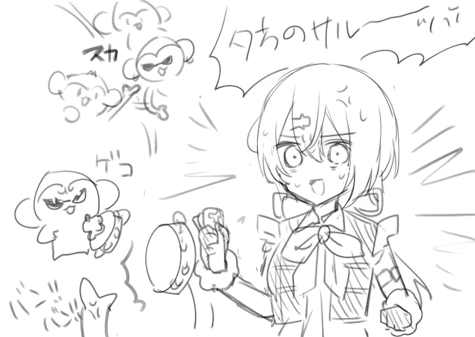 椎名さんのリズ天あまりにもおもろい落書き 
