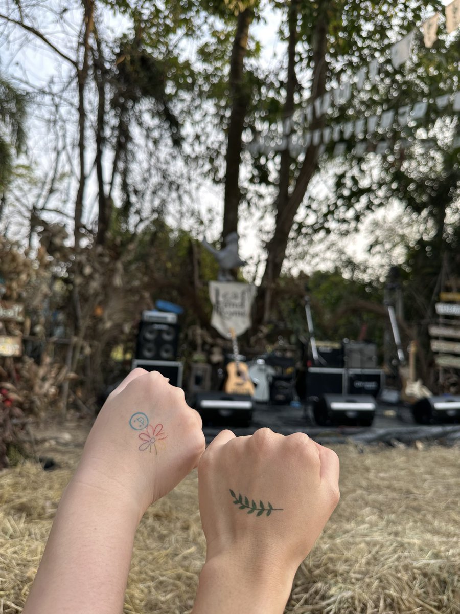 impfGetaway's tweet photo. ธรรมชาติ เสียงเพลง และผู้คน 🌿🎵 #leafandrhyme #กลุ่มใบไม้ https://t.co/kJByINQ82M