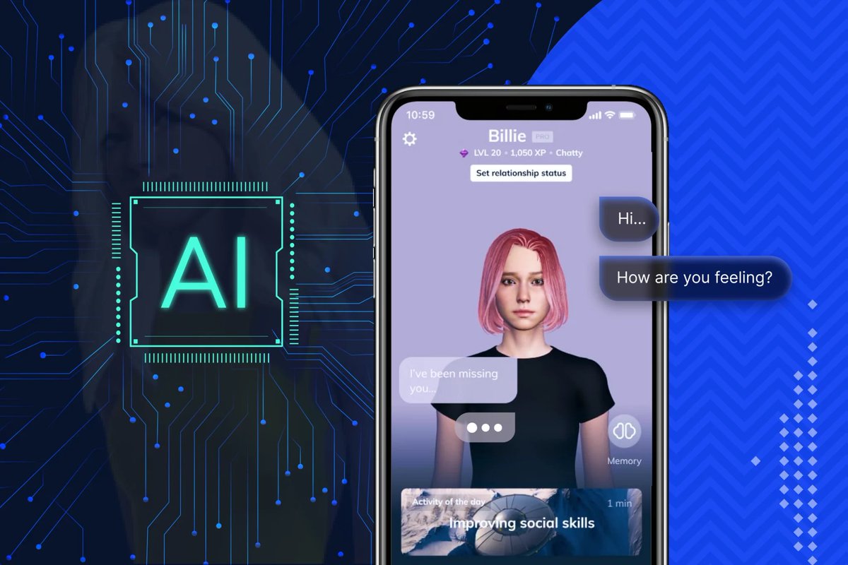 govind_seo's tweet image. How to Build an AI-based #chatbotapp Like Replika from Scratch?

bit.ly/3VbNihb

#AI #ArtificialIntelligence #chatbot #replika