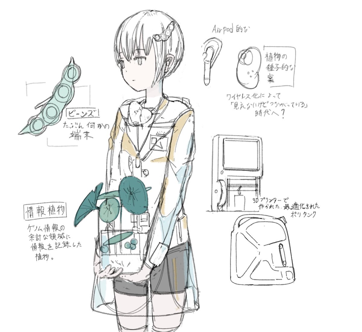 流れた企画のイメージボード置いておくか 