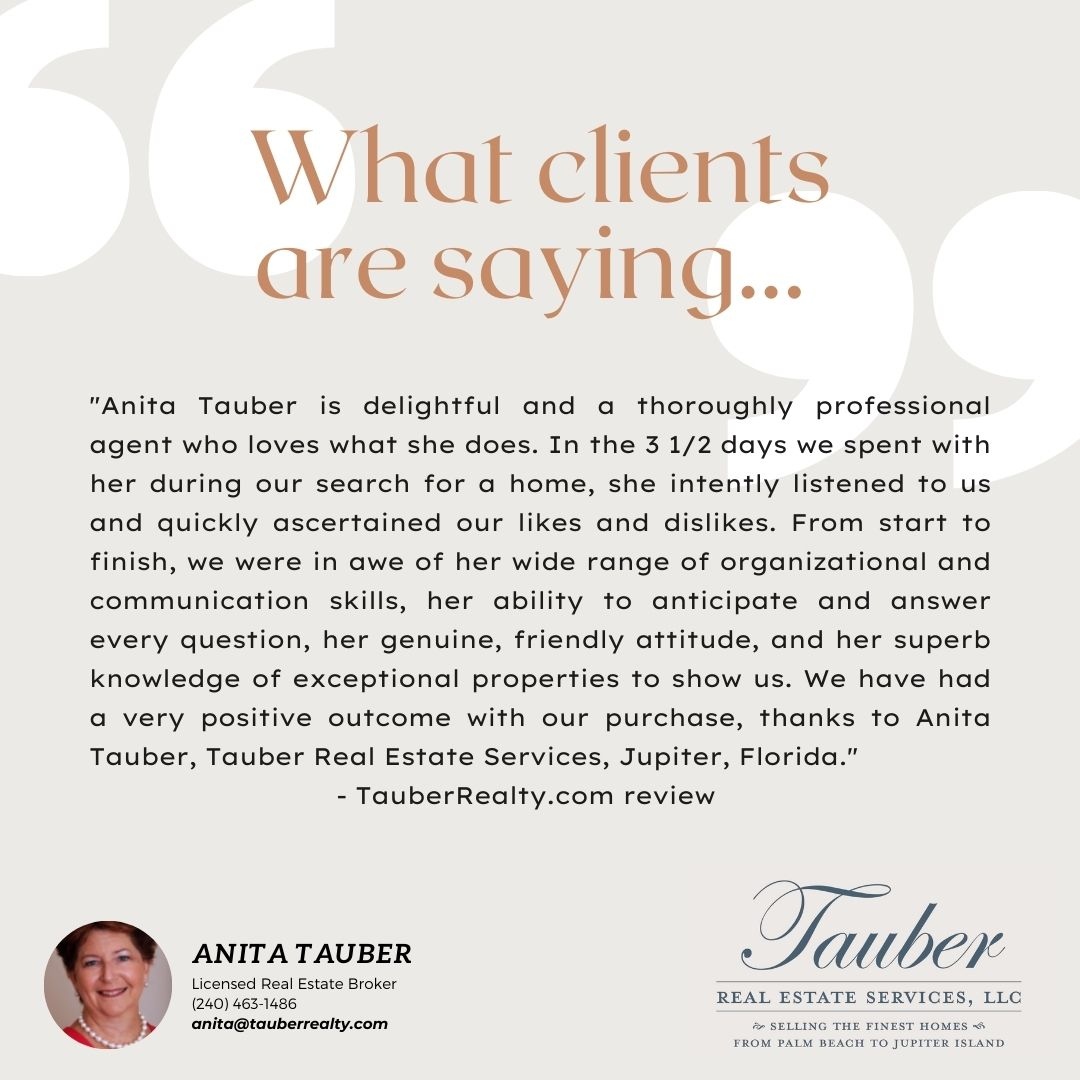 Tauber Realty on Twitter "A glowing review of our founding broker
