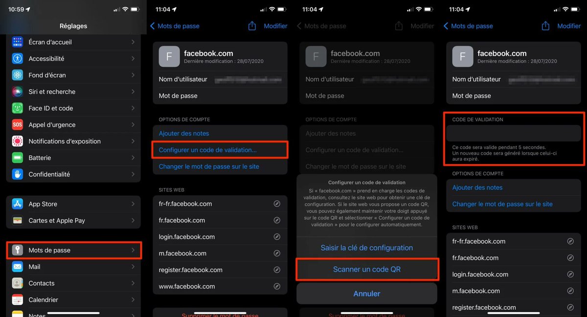 bobdobolino's tweet photo. Pour ceux qui ont un iPhone/iPad et qui cherchent à activer le #2FA autrement que par SMS sur #Twitter, vous n'avez pas besoin d'appli tierce. iOS l'intègre nativement dans le gestionnaire de mots de passe. https://t.co/zLUfSza0Mt